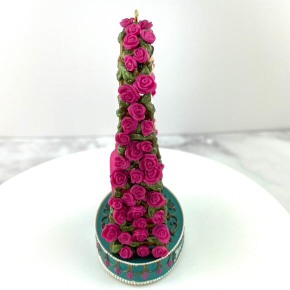 First Lady Jacqueline Kennedy Christmas Ornament, 1999 Jackie Kennedy by Carlton - Picture 6 of 9